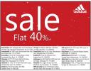 Adidas - Flat 40% off